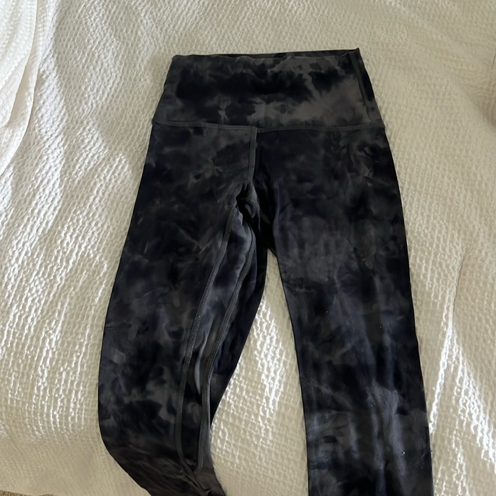 Tie dye lululemon leggings